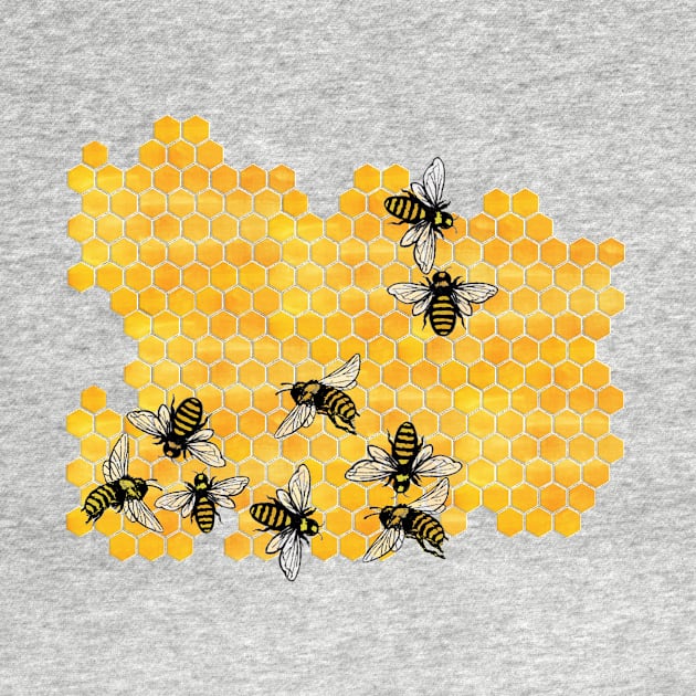 Capricorn Honeybees by feedmepixiedust